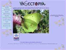 Tablet Screenshot of insectopia.co.uk